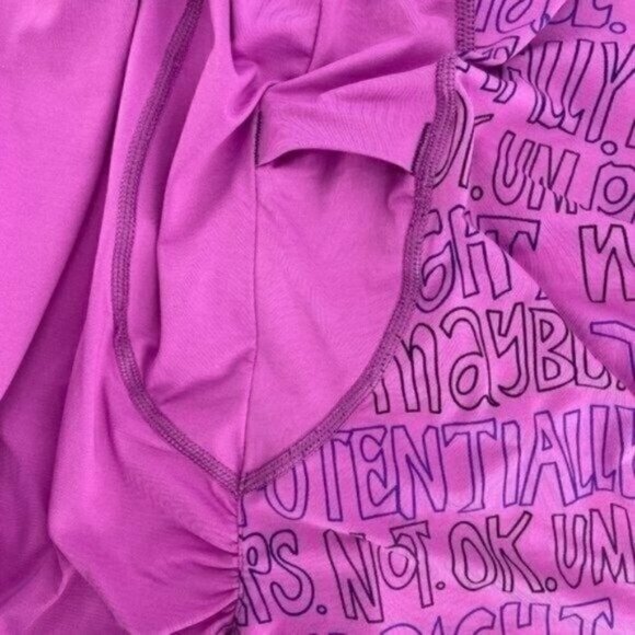 Title Nine Pink Graphic Inspiration Barbie 1/4 Zip XS Running Paradigm Pullover - Picture 11 of 11